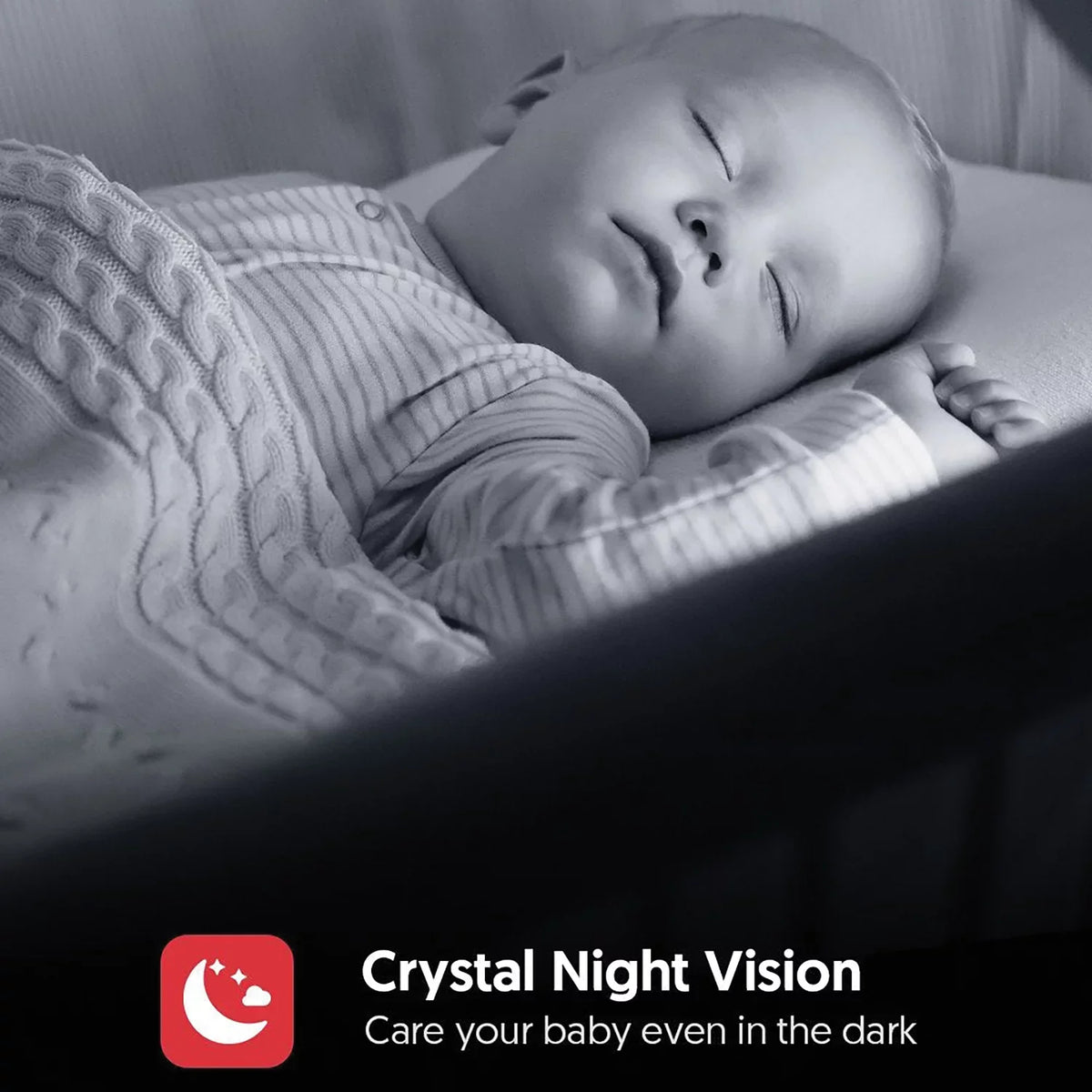 Baby Indoor Monitor, Vision, with Camera Color Home Smart Security Victure White WiFi Night 1080P