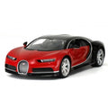 Bugatti 75700-R Red Model Car, Chiron CIS RC 1-14