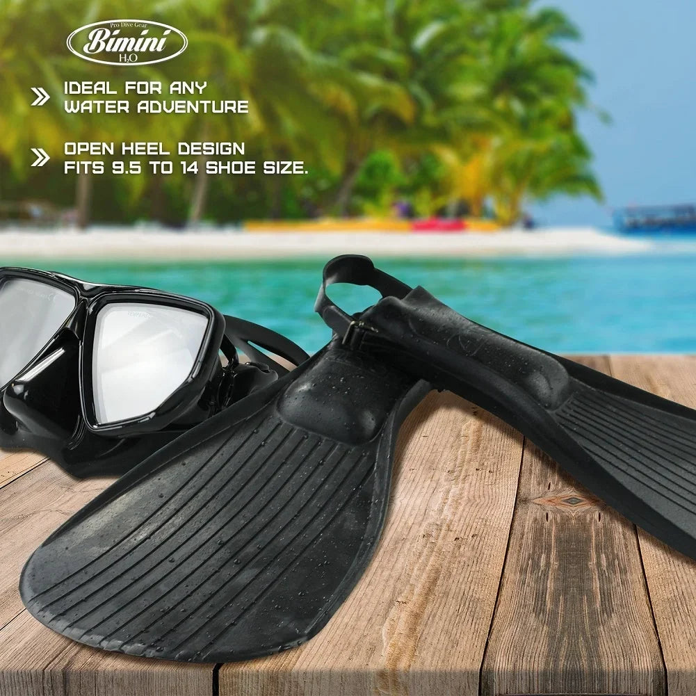 Fins to fits Alcyon Snorkeling 14 half Fully H2O 9 Bimini and Adjustable