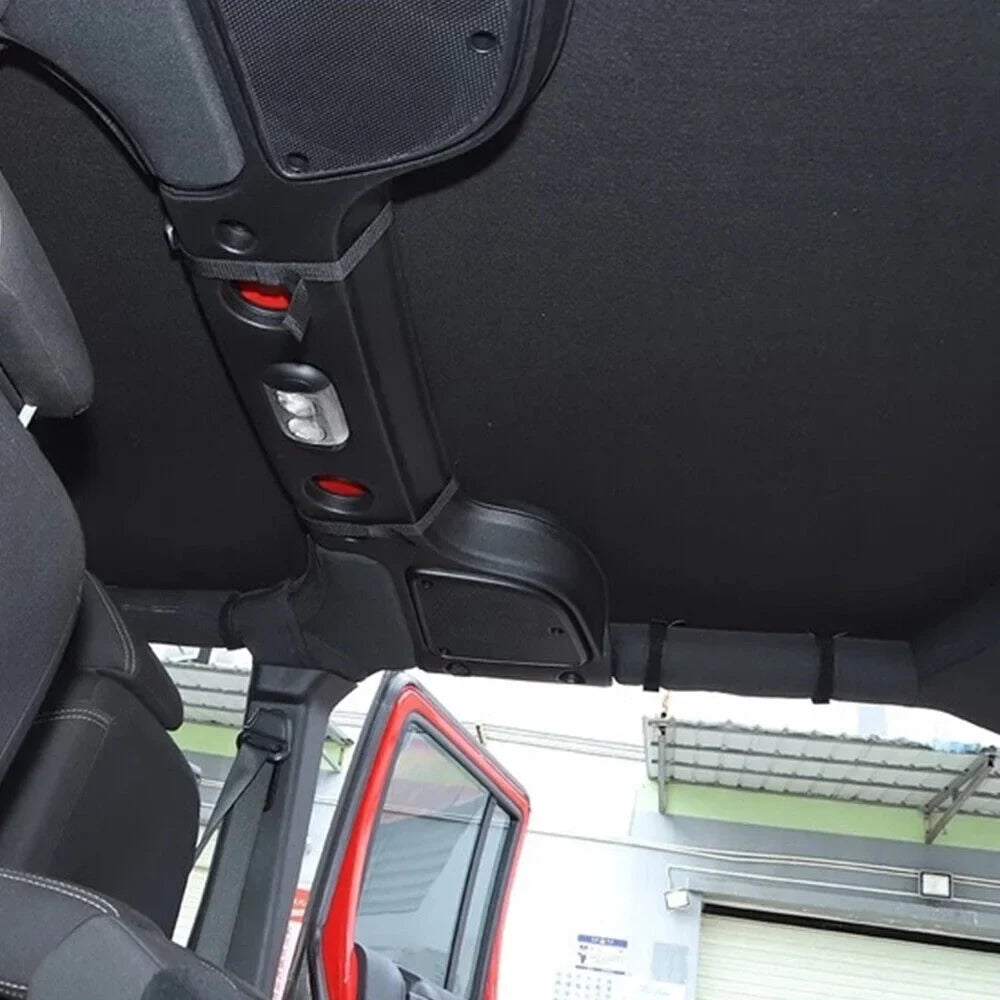 Premium Protection - Leather Protector Sunshade for Ultimate Sun Jeep JKU NEW JK Wrangler 07-18