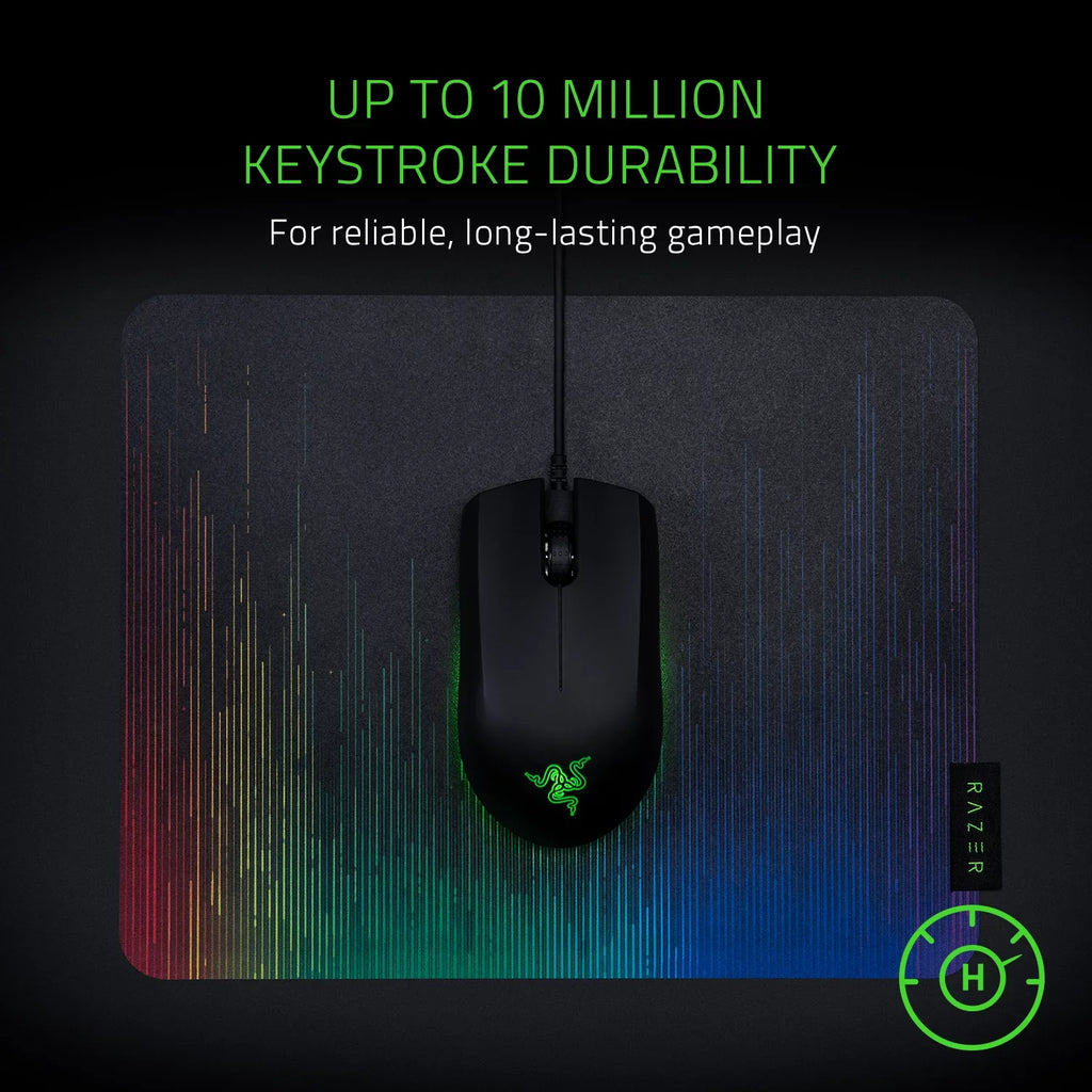 '- by Razer 7,200 Abyssus Sensor Optical Ergonomic Razer Powered 3 - Buttons Mouse Ambidextrous Essential: Chroma Gaming True DPI Hyperesponse -