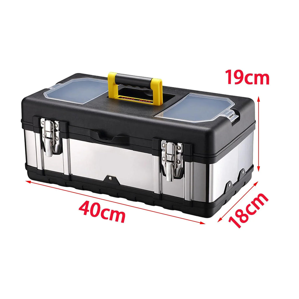 Car Repair Storage Case Tools for Trunks Case Lockable Toolbox 17inch Carry Plumber