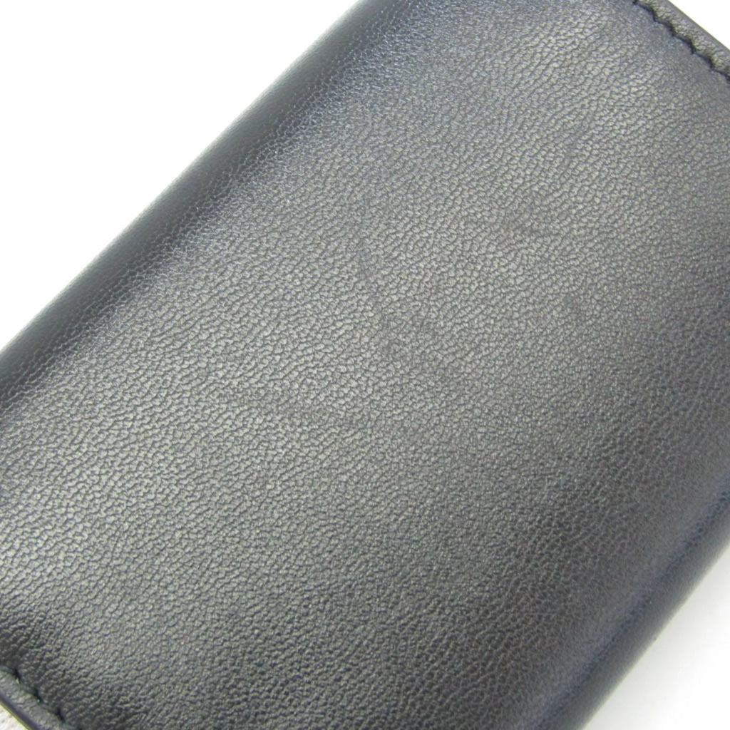 Cache Wallet Pre-Owned Balenciaga (tri-fold) Men,Women Leather Black 593813 (Good) Mini