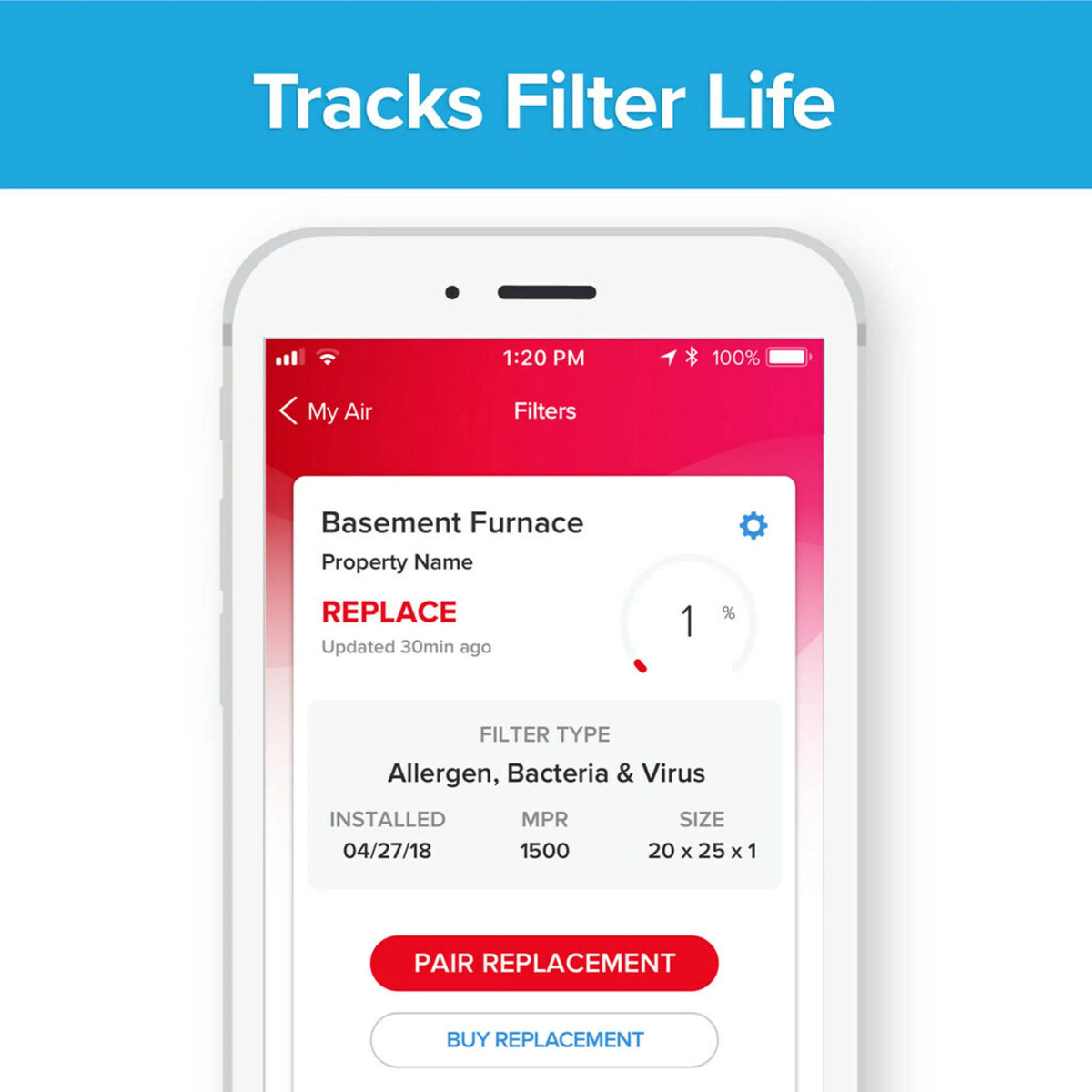 Filters Air 14x24x1, 3M Bacteria and HVAC MERV Filtrete Filter, by Furnace & 4 MPR, Virus Smart 12, Allergen, 1500