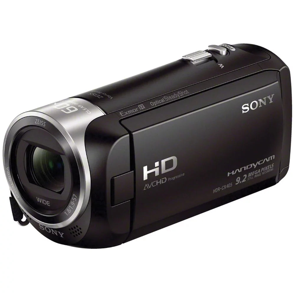 HD Yr Flash 1 HDR-CX405 + + Sony Handycam Warranty Kit - 64GB