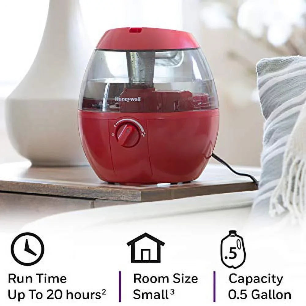 Red Mistmate Honeywell Cool Humidifier, Mist HUL520R