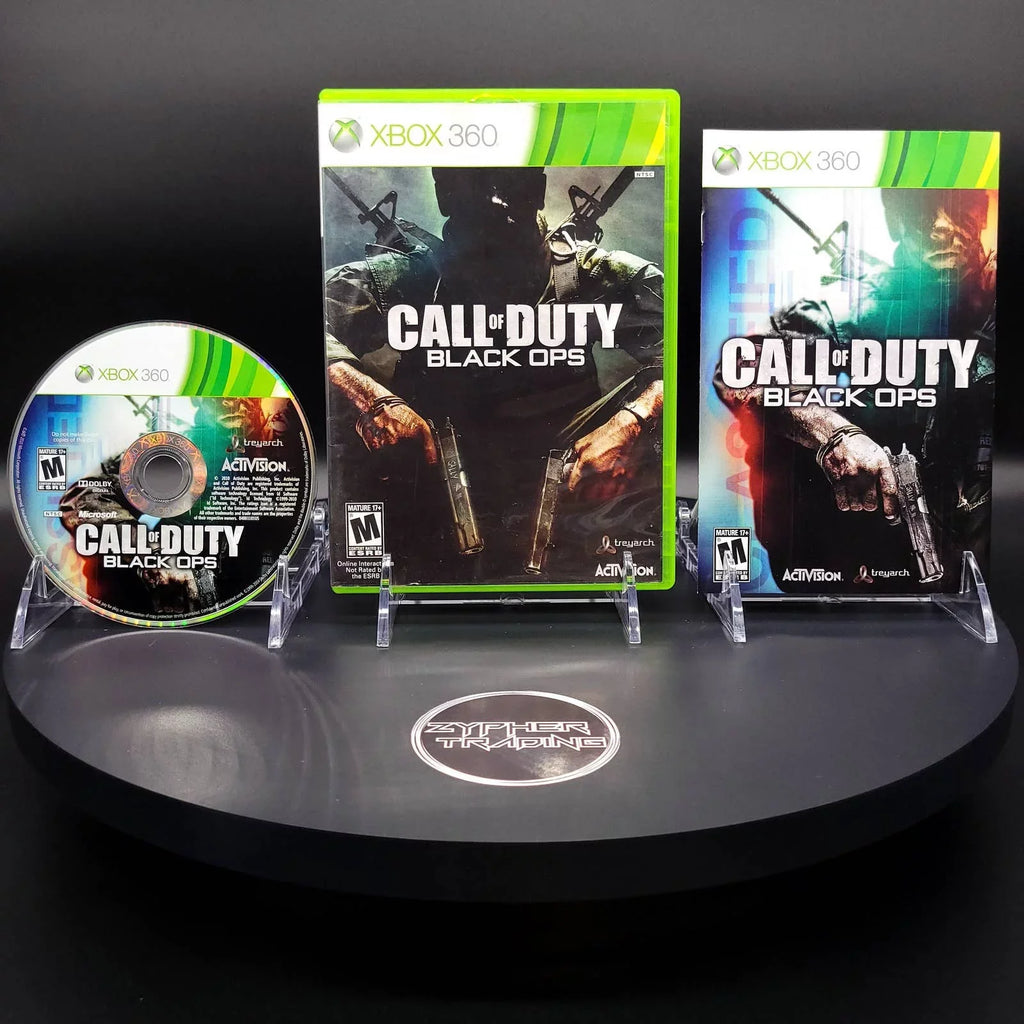 Microsoft Duty: Call Ops of Xbox 360 | Black