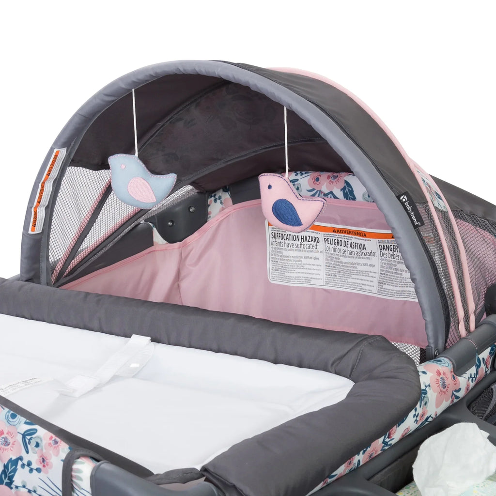 Bluebell with Trend Nursery II Bag – Travel Pink Playard Center Baby Deluxe
