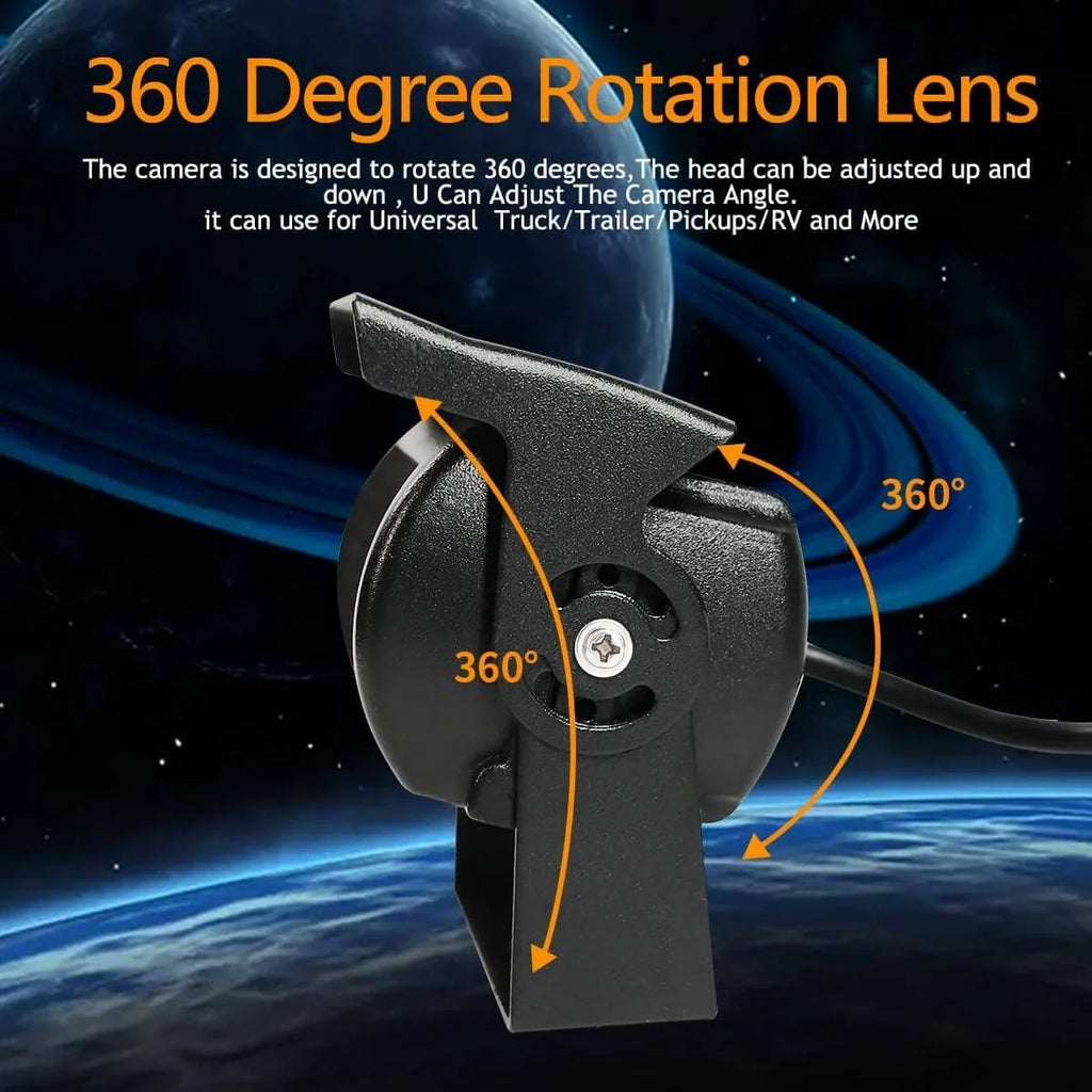 Camera Night Bus View IP68 with Waterproof Rear Vision, Truck Backup Reverse Parking Backup Car 18 for IR Camera