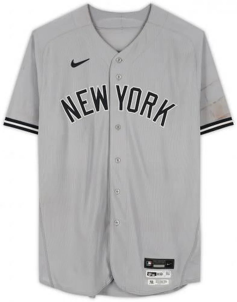 Game-Used August Angeles Authentic Jersey 2022 Montas #47 Angels Gray vs. Los Certified Frankie York New - 29, on Yankees Fanatics