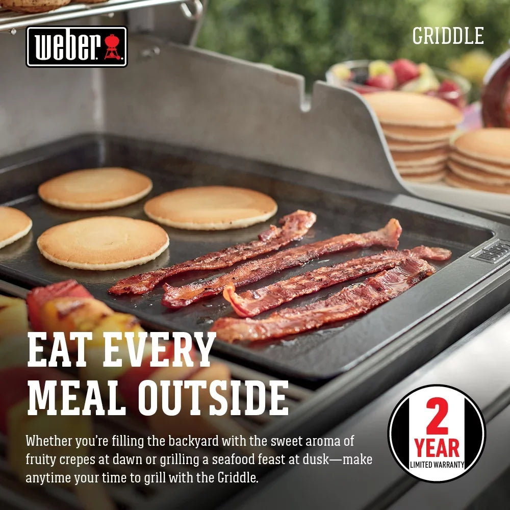 Genesis Griddle Weber 300/400/600 II for Grill Gas II LX and Cast-Iron