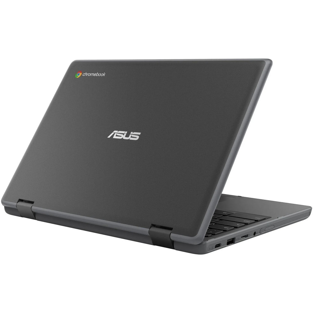 Celeron Chromebook SSD, 64GB Touchscreen, Asus Intel N5100, ChromeOS, Flip CR1100FKA-YZ184T 11.6"