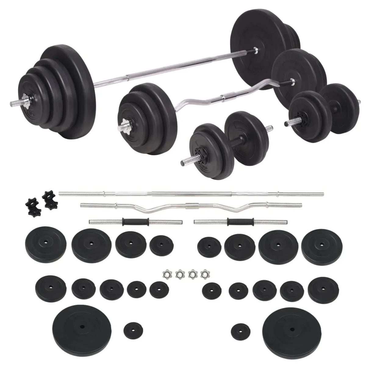 264.6 Barbell lb Set Irfora Dumbbell and
