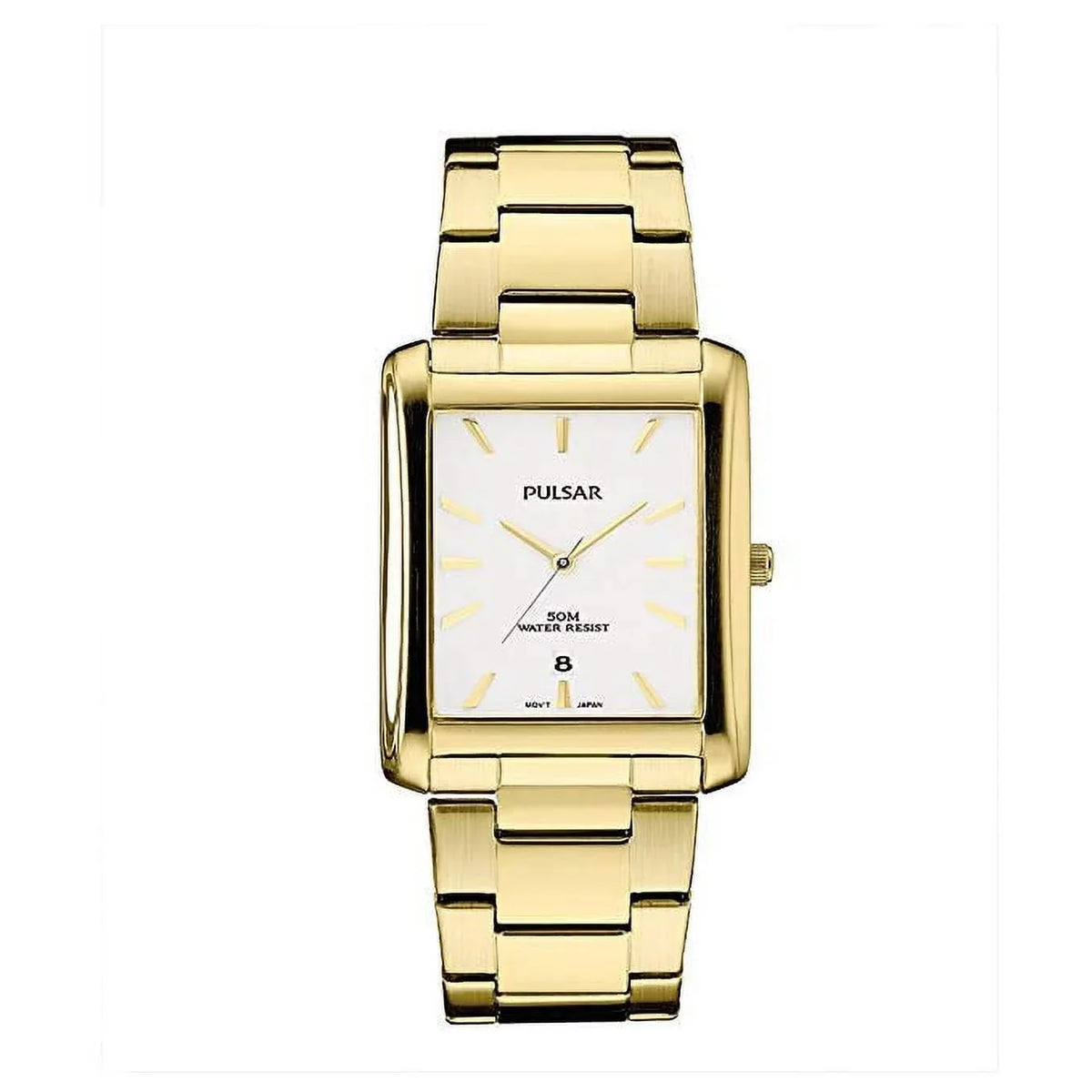 Tone Stainless Pulsar Preal Quartz Steel Unisex Gold PG8268 Watch