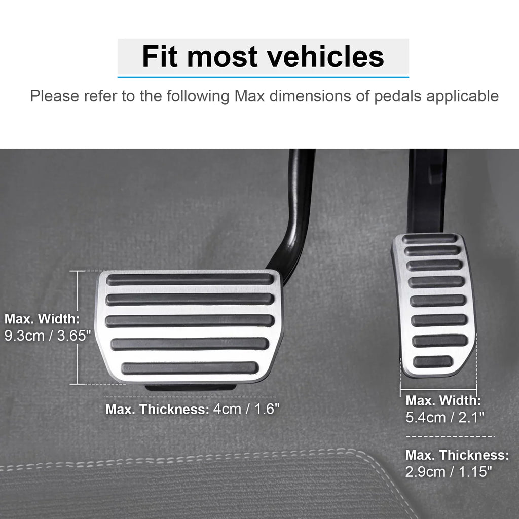 People Extenders Black Length Pedal Angle, Short and DriFeez Brake Drivers and for Adjustable Driving Cars Gas