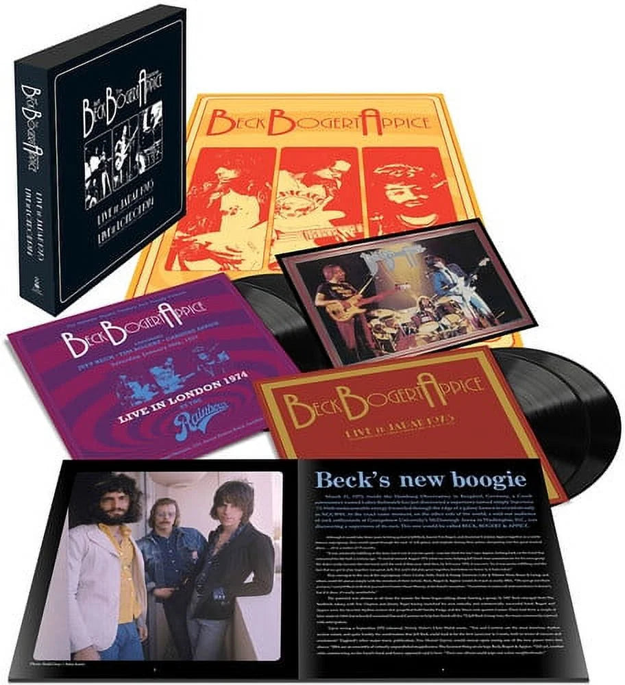 & - 1973 Vinyl & 1974 Live Appice Bogert Beck -