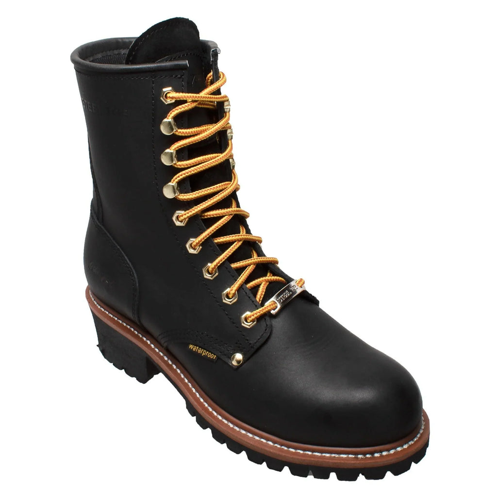 Work Waterproof Men's Logger Boots 1439WP AdTec 9"